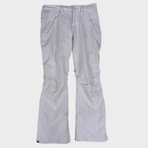 Burton Small Ski Snow Pants White Cream Living Lining
